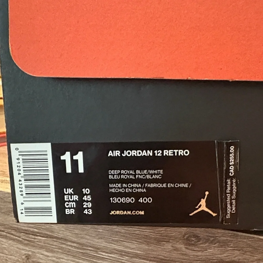 Air Jordan 12 Retro 'Deep Royal' - Picture 12 of 12
